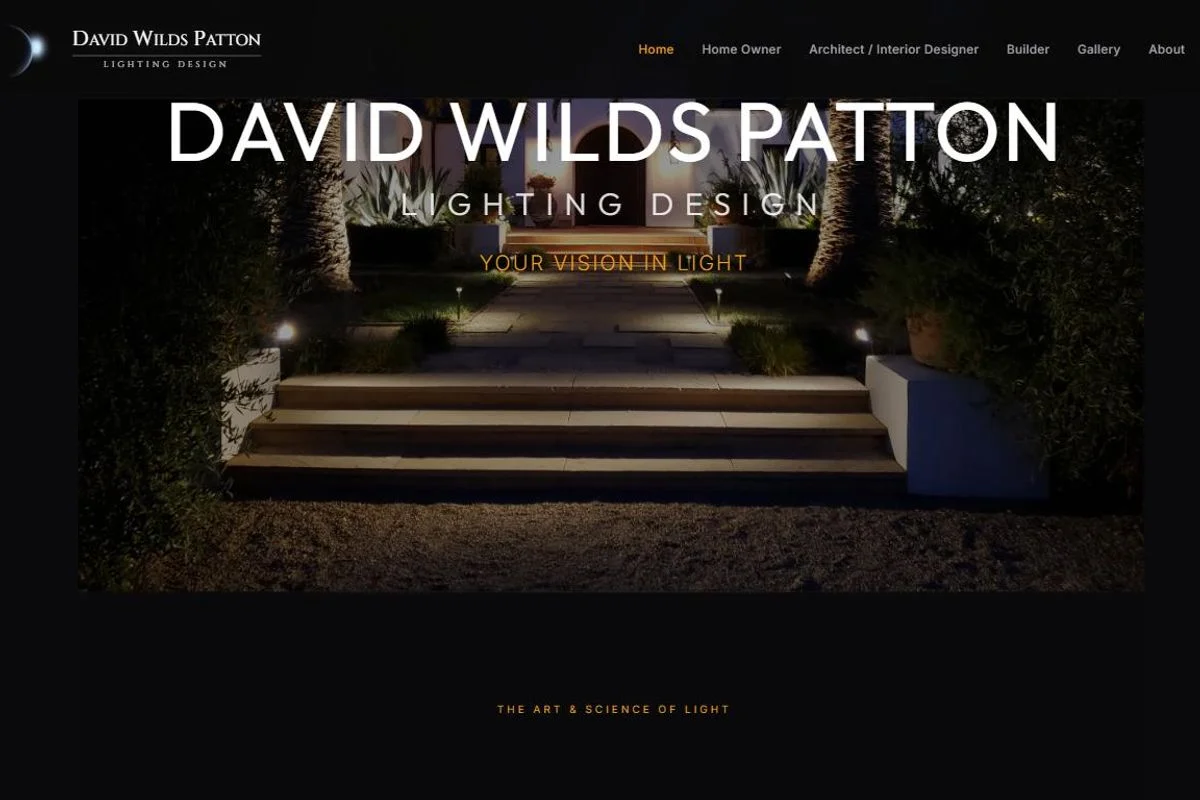 Screenshot of David Wilds Patton Lighting Design