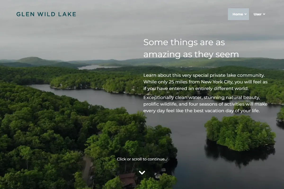 Screenshot of GlenWild Lake